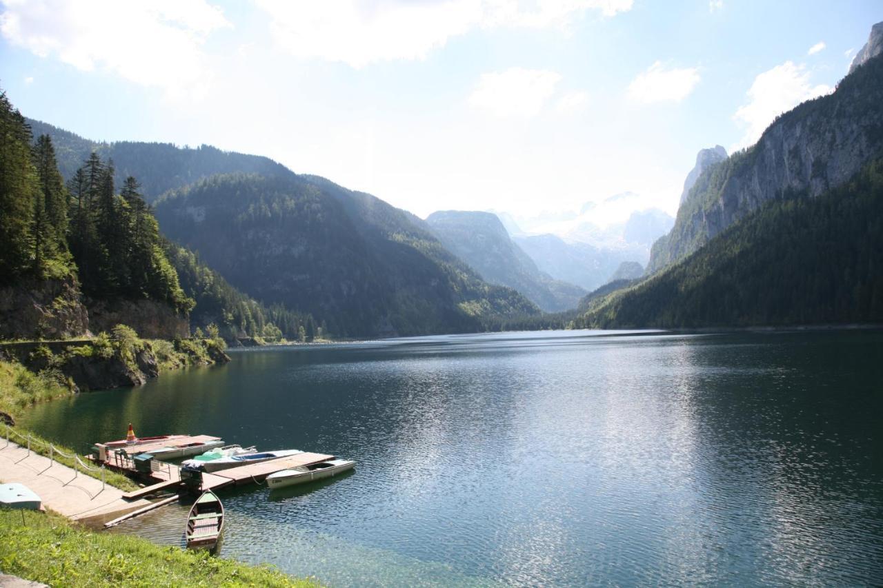 Appartement Predigstuhlblick Mit Indoorpool Und Sauna Bad Goisern am Hallstättersee Exterior foto